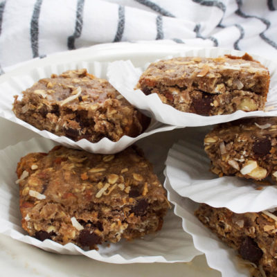 Chocolate Banana Breakfast Bars